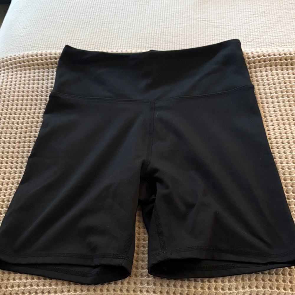 Women's Black High-Waisted Shorts